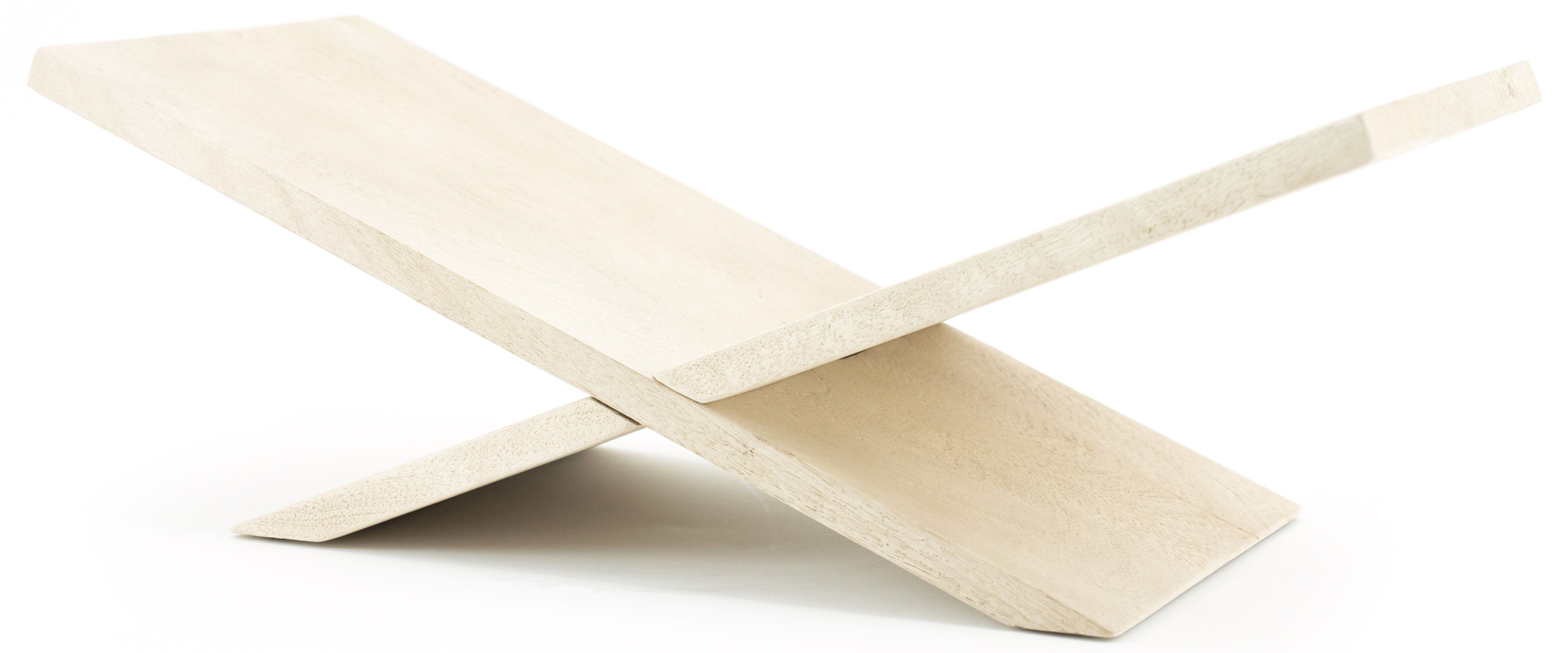 Boekenstandaard Tee - natural | 230299 Tee B47 x D21 x H16 cm