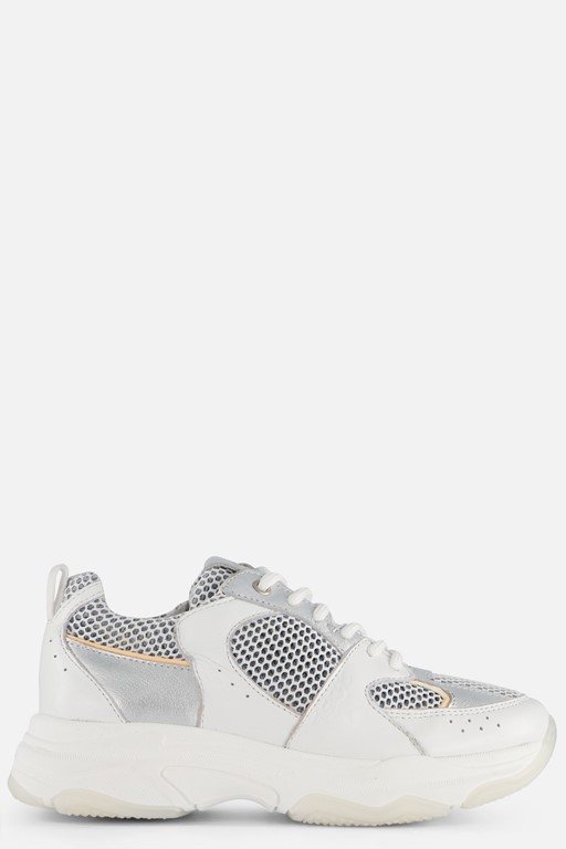 Giga Sneakers wit Leer