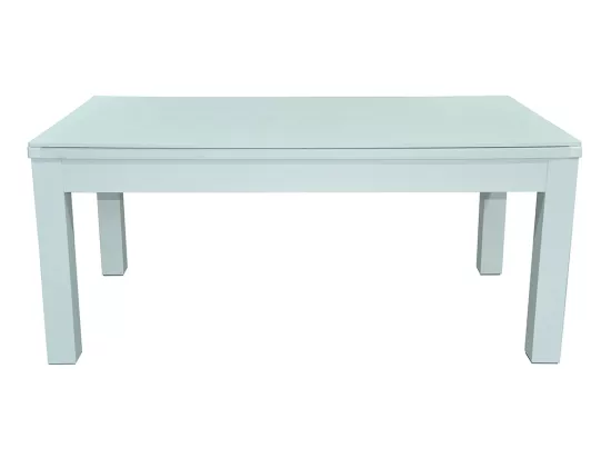 Table transformable blanche - Billard & Ping-pong - L182 x l102 x H80 cm - HENK