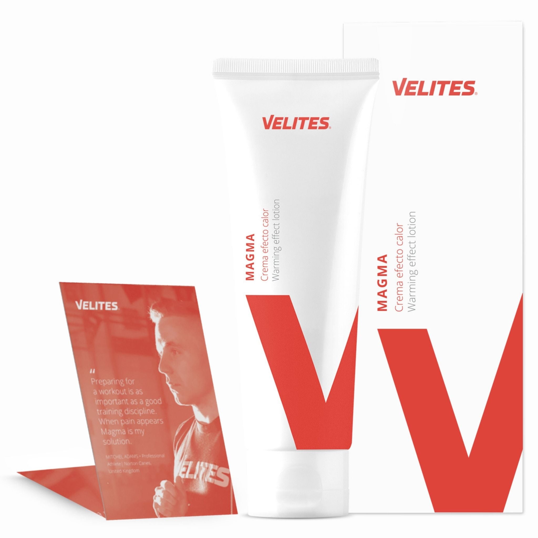 Creme de massagem com efeito térmico Velites (100 ml)