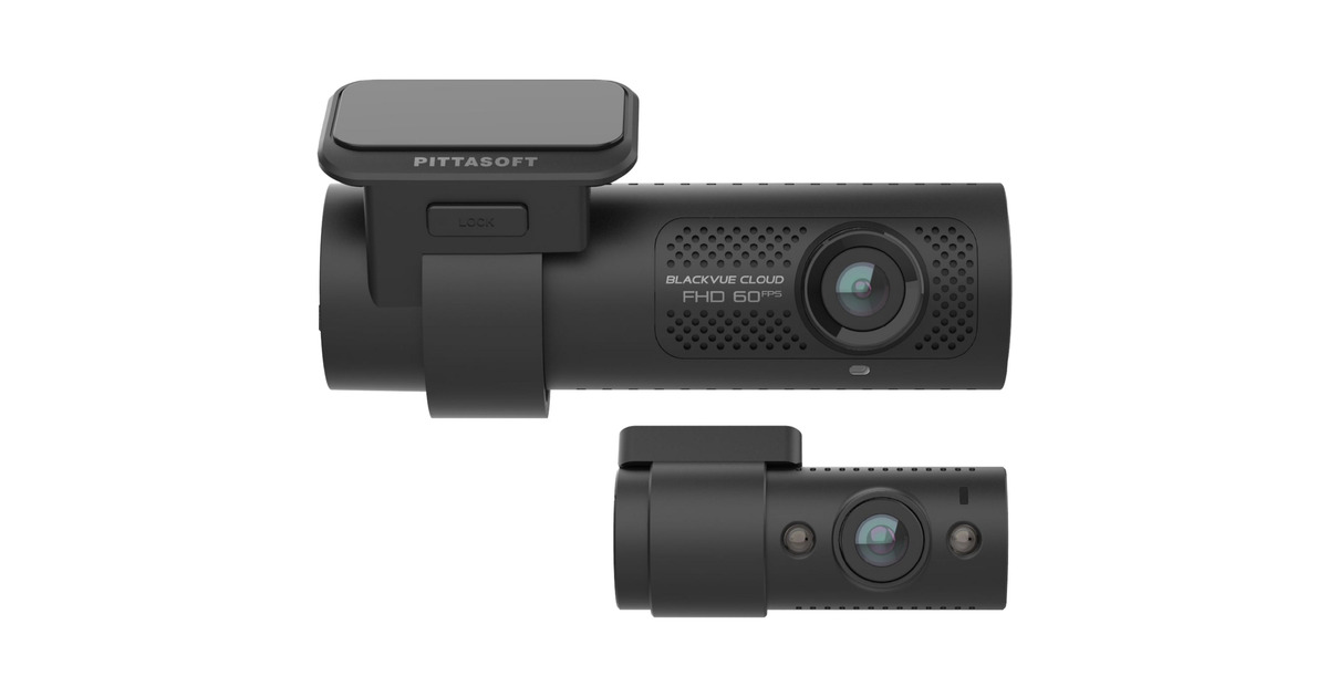 BlackVueDR770X-2CH Full HD 2-kanaals dashcam, 128 GB  (Zwart, Full HD (voor + intern) | Wi-Fi | Cloud | GPS | Dual Sony sensoren)