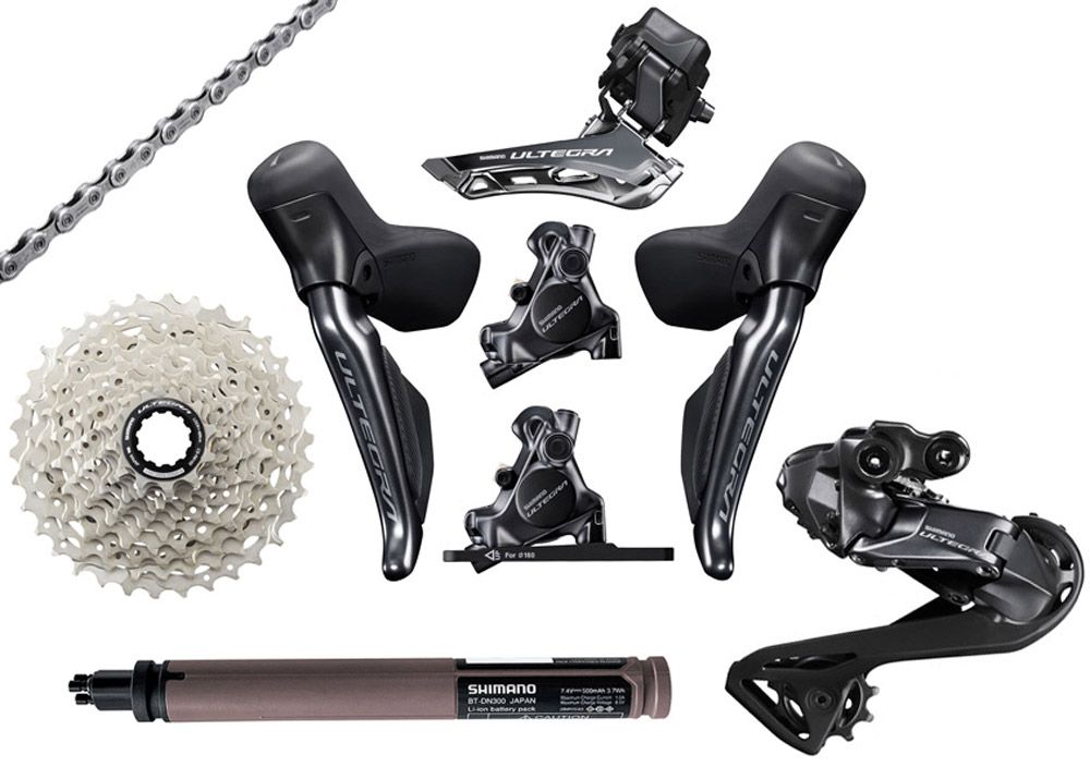 Shimano ULTEGRA Di2 R8170 2x12-fach Upgrade-Kit Disc 11-30 kaufen | Bike-Discount