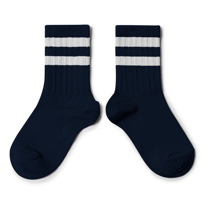 Collégien Chaussettes Nico | Bleu marine