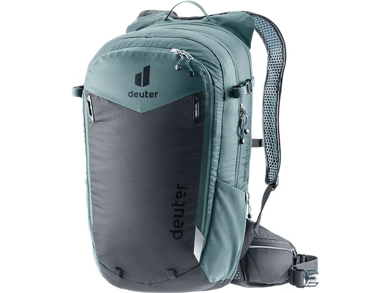 deuter Rucksack Compact 14 3 Dunkelgrau/Dunkelgrün Mountainbike-Rucksack