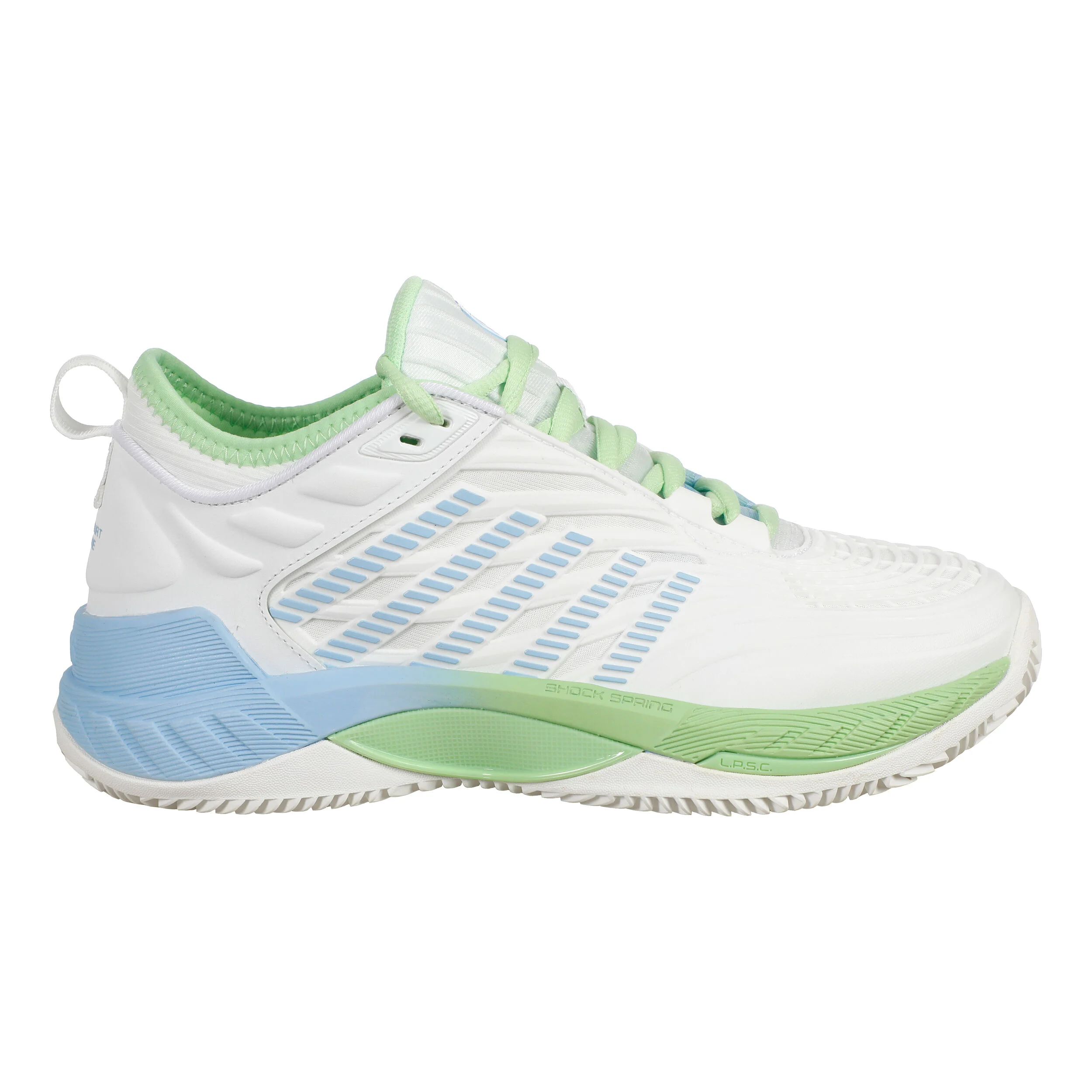 K-Swiss Hypercourt Supreme 2 Chaussure Terre Battue Femmes - Blanc , Vert Clair
