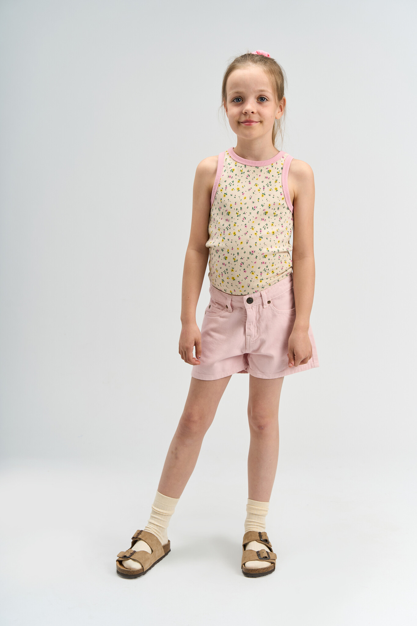 The New The New shorts Samantha denim light lilac