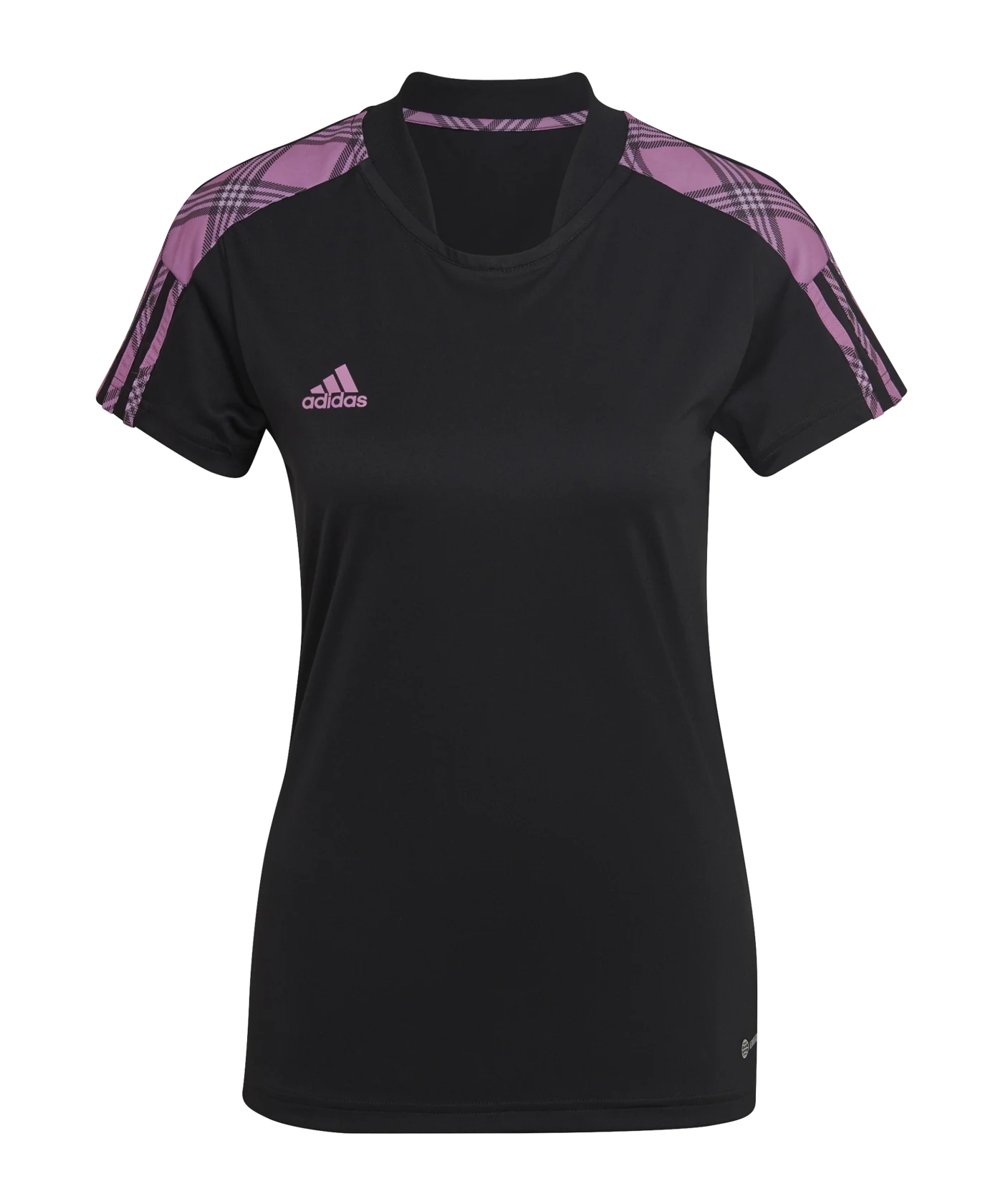 adidas Tiro Trainingsshirt Damen Schwarz Lila