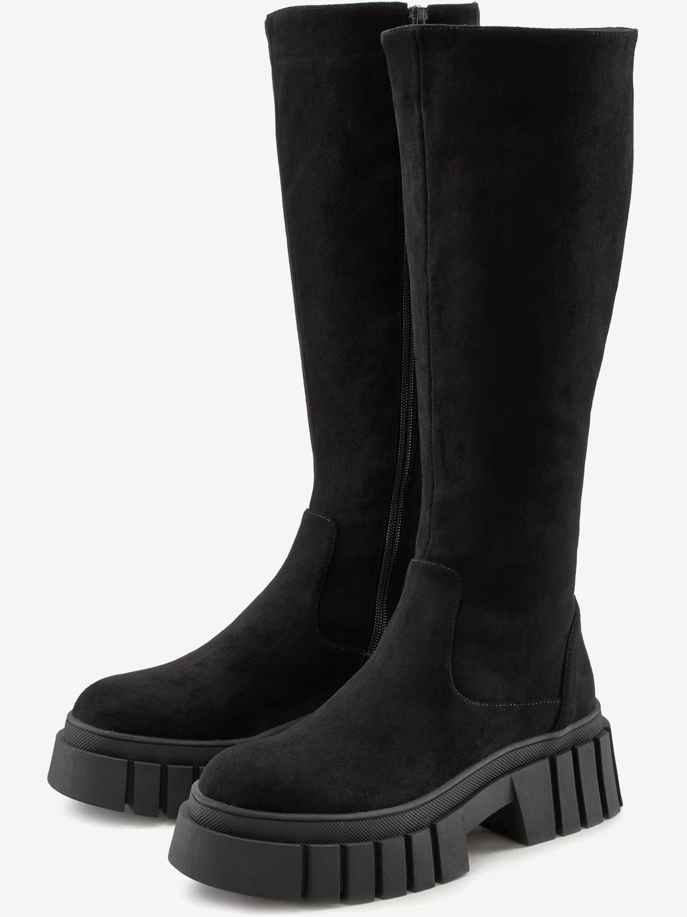 Bottes à glissière bottes d'hiver en matière souple