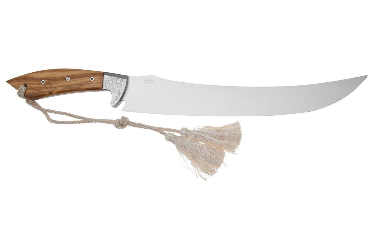 Saladini Champagne Saber Olive Wood, champagnesabel
