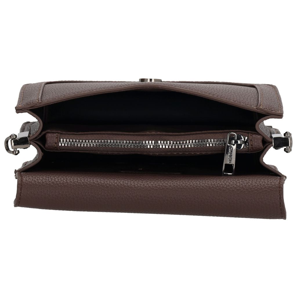 Charm London Monaco Handtas S Overslag Donkerbruin