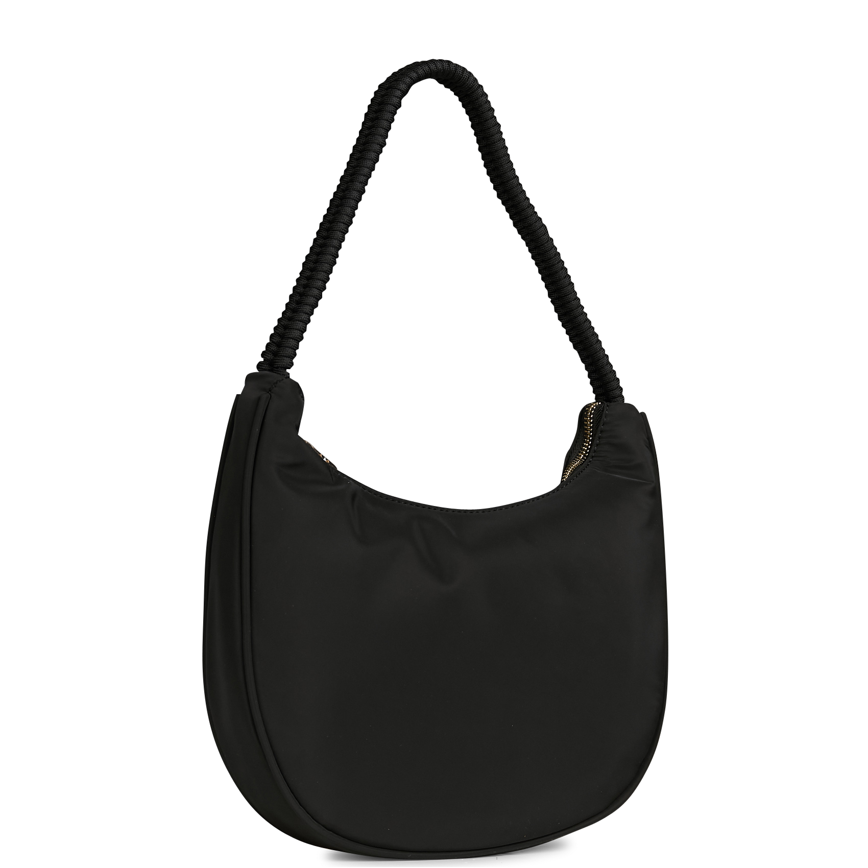 Sac épaule en nylon | Noir