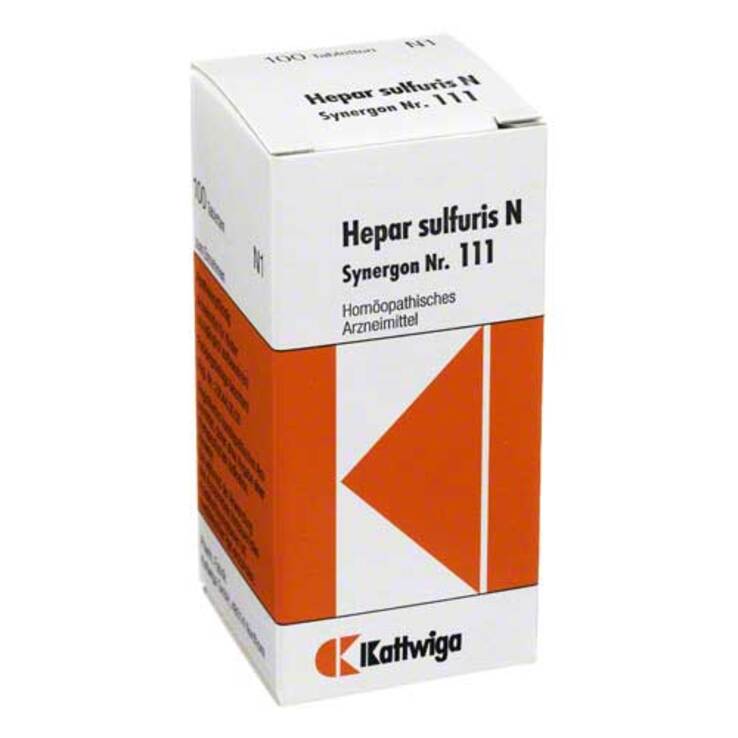 Synergon 111 Hepar sulfuricum N Tabletten, 100 St