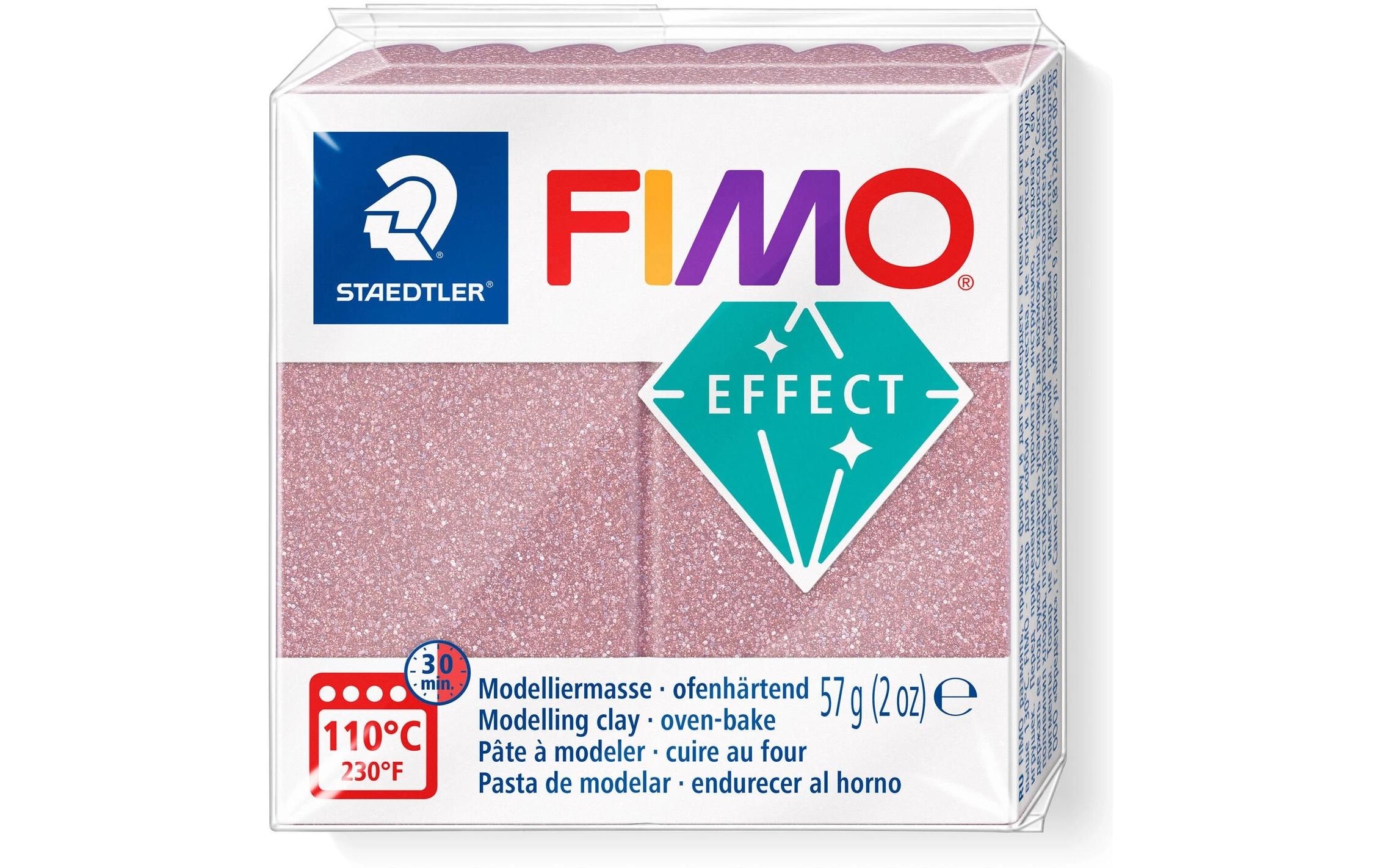 Modelliermasse Soft Rose Gold GlitterWeiche und gut formbare Modelliermasse