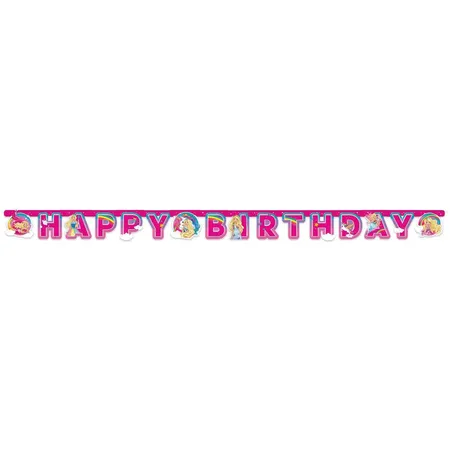amscan Partykette Barbie Dreamtopia Happy Birthday
