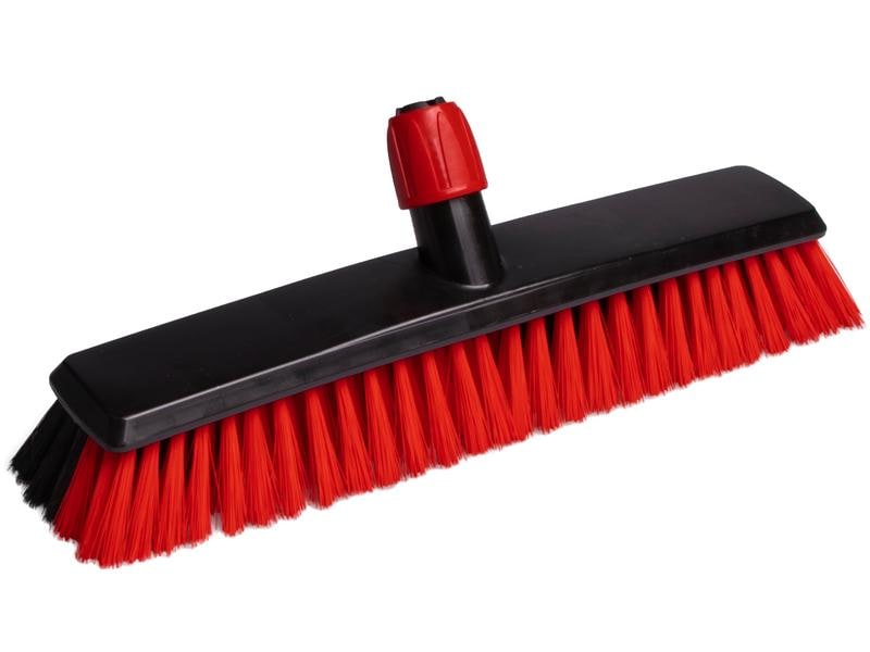 Edi Baur Besen Heavy duty mit Teleskopstiel, Schwarz Bodenwischer, 40 cm