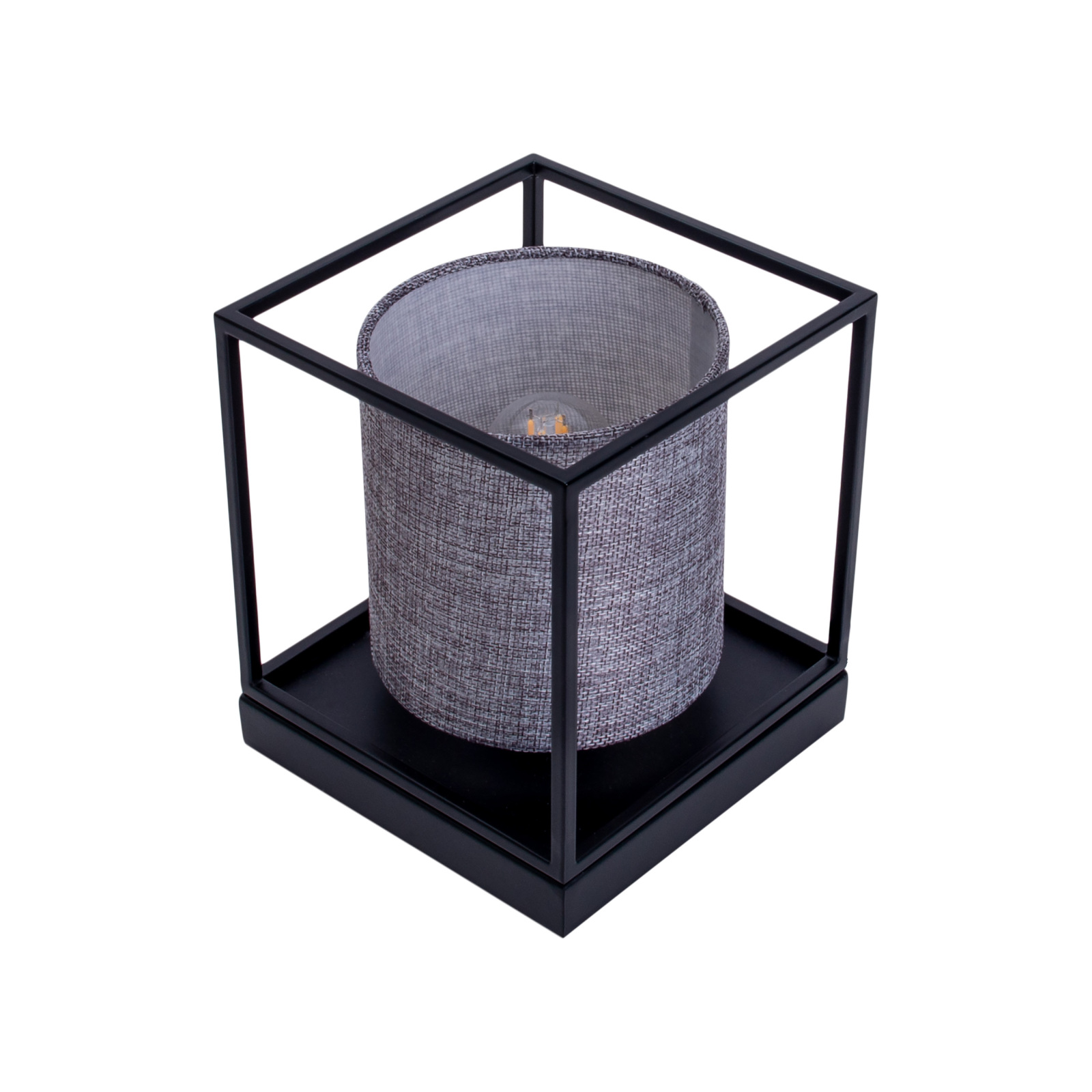 Tischleuchte BETA - schwarz-grau - 15 cm