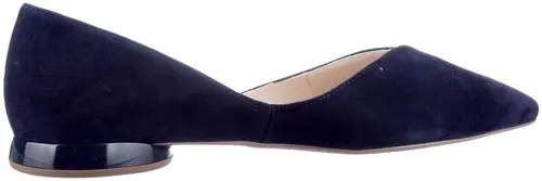 Hogl 1-100002-32000 maat 8.5 Ballerina blauw Calandschoen
