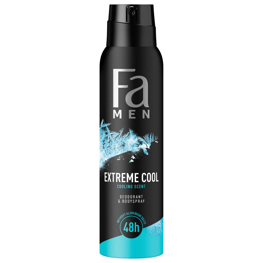 Fijne deo voor mooie prijsMen Extreme Cool deodorant spray - 6 x 150 ml - voordeelverpakking