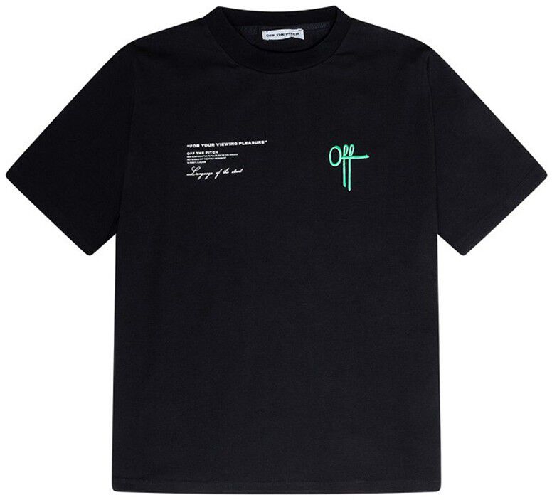 Off The Pitch Neo Regular Fit Tee zwart