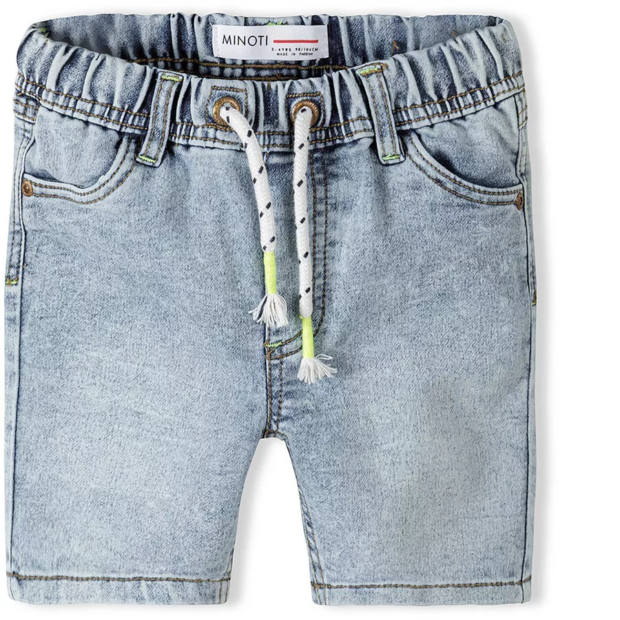 MINOTI Jeansshorts Denim-Hellblau