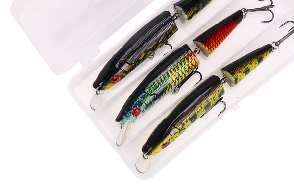 Kit Leurres Durs Fish4All Hardlure Kit Jointed 1 Floating 14cm 22g (3 Pièces)