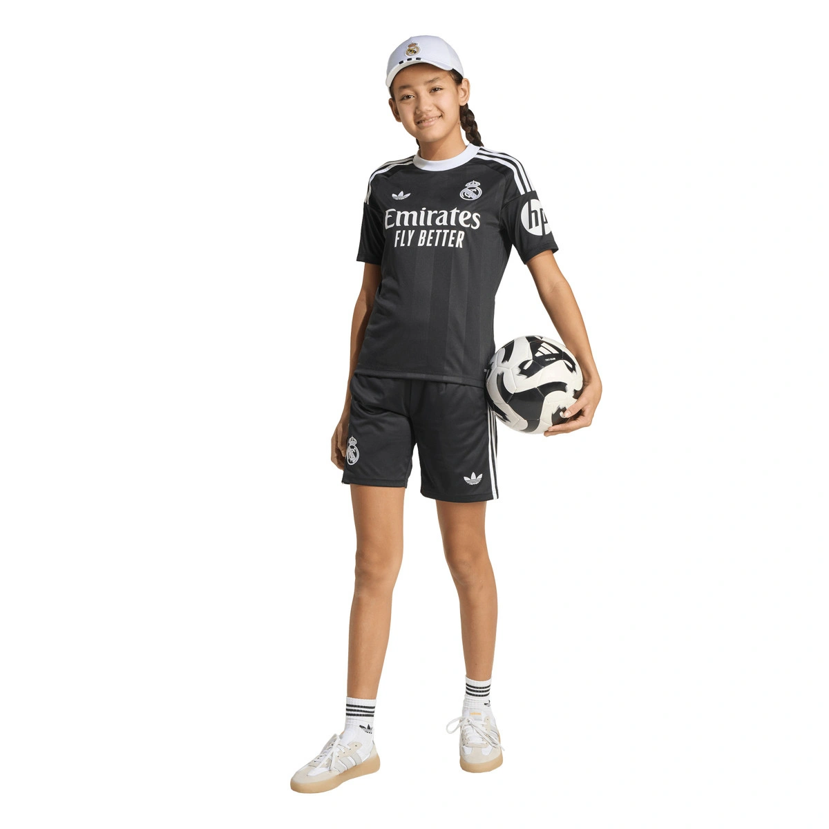 Conjunto adidas Real Madrid Terceiro Equipamento 2025-2026 Criança
