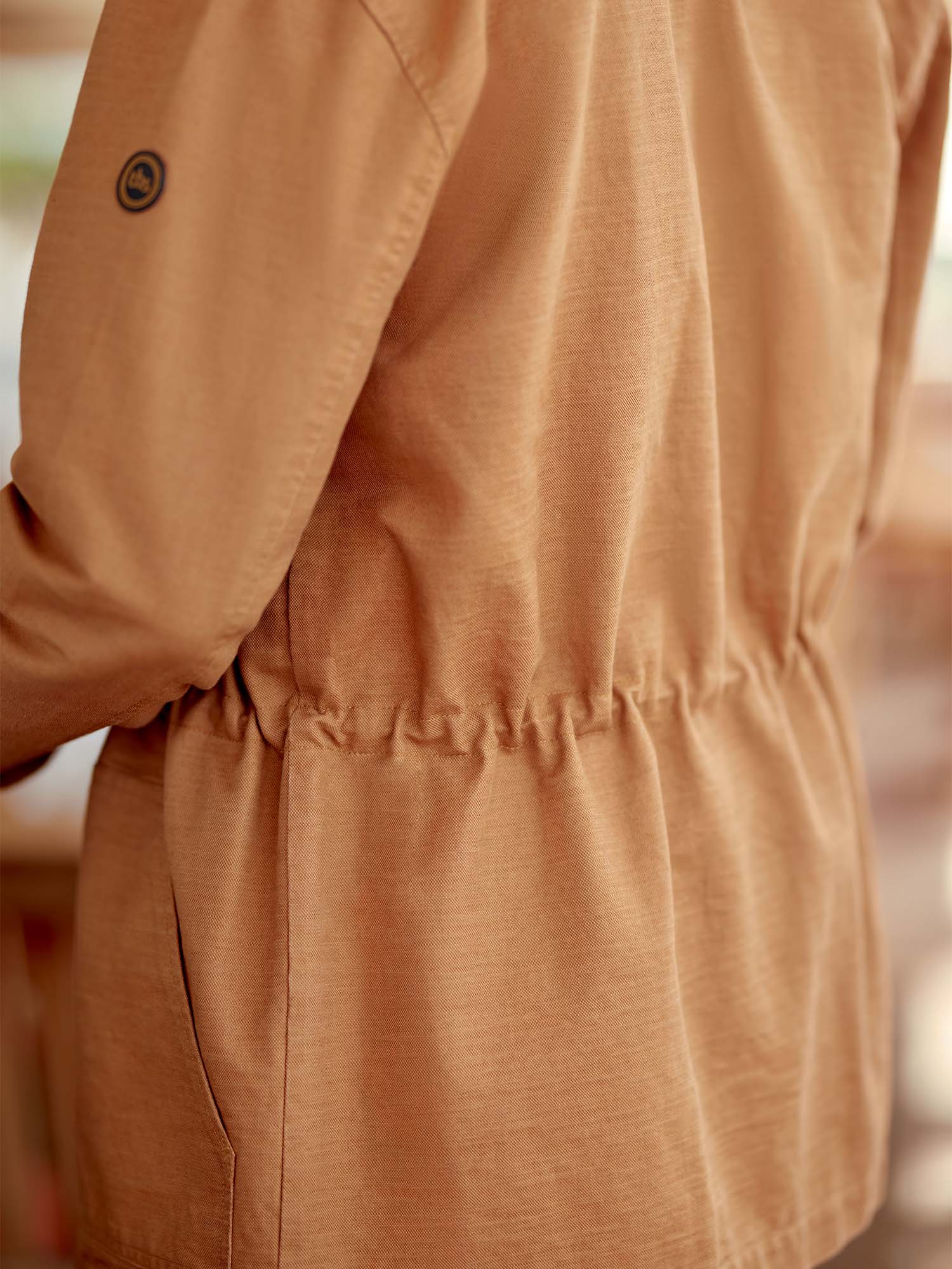 Veste Saharienne Homme A Capuche Marron
