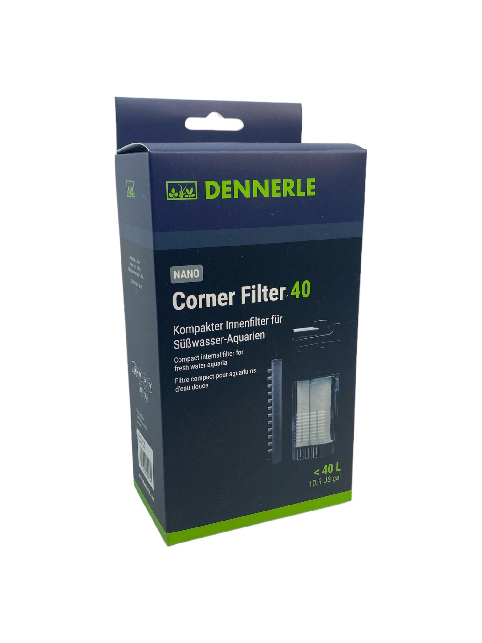 Dennerle Nano Clean Hoekfilter | Geschikt voor nano-aquaria