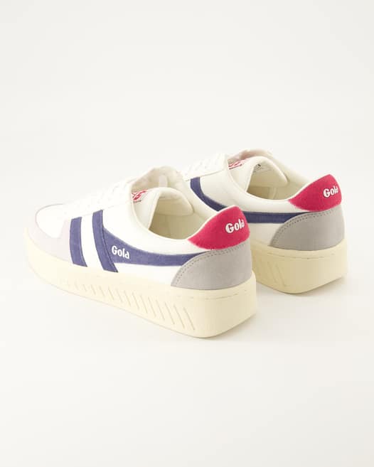Gola Grandslam Trident Sneaker in Weiß