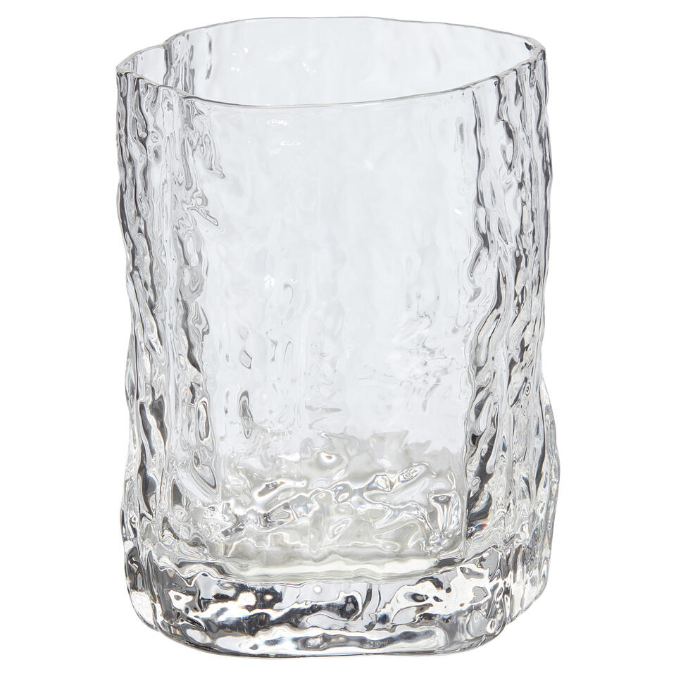 Waterglas Retro Transparant