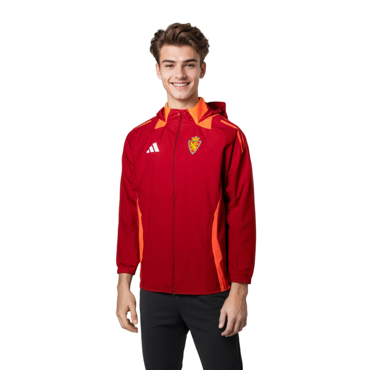Impermeável adidas Real Zaragoza Training 2024-2025 Guarda-redes