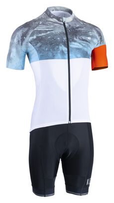 Maillot Kenny Tech Dye Bleu/Blanc