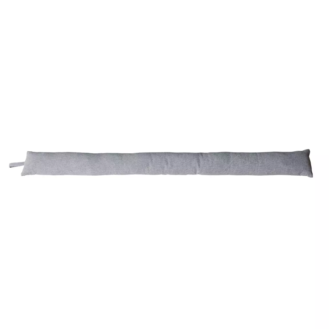 Coussin bas de porte coton recyclé (80 x 8 cm) Dune Gris clair