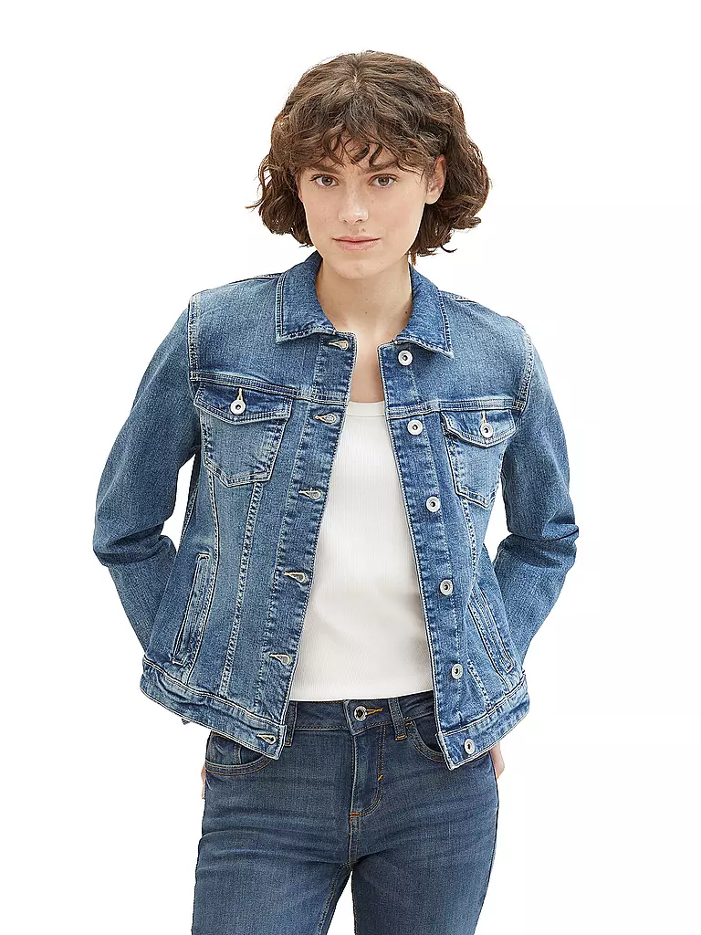 TOM TAILOR Jeansjacke   blau