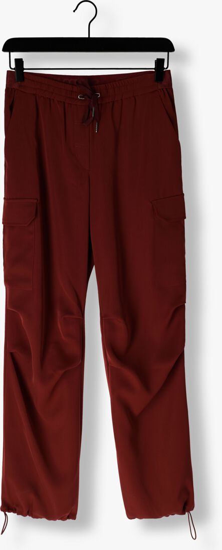 SUMMUM rode summum cargobroeken trousers fluid
