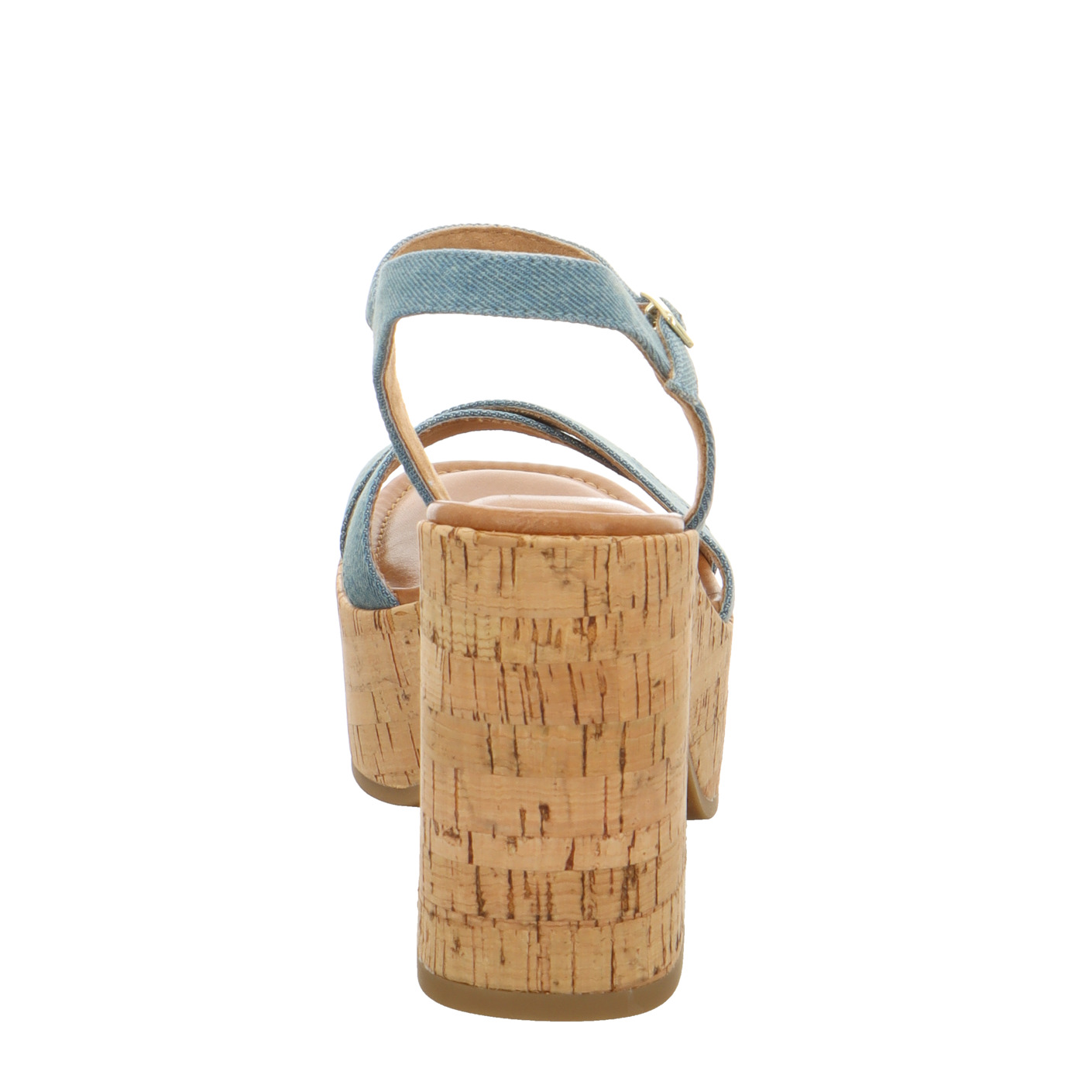 Plateau Sandale blau