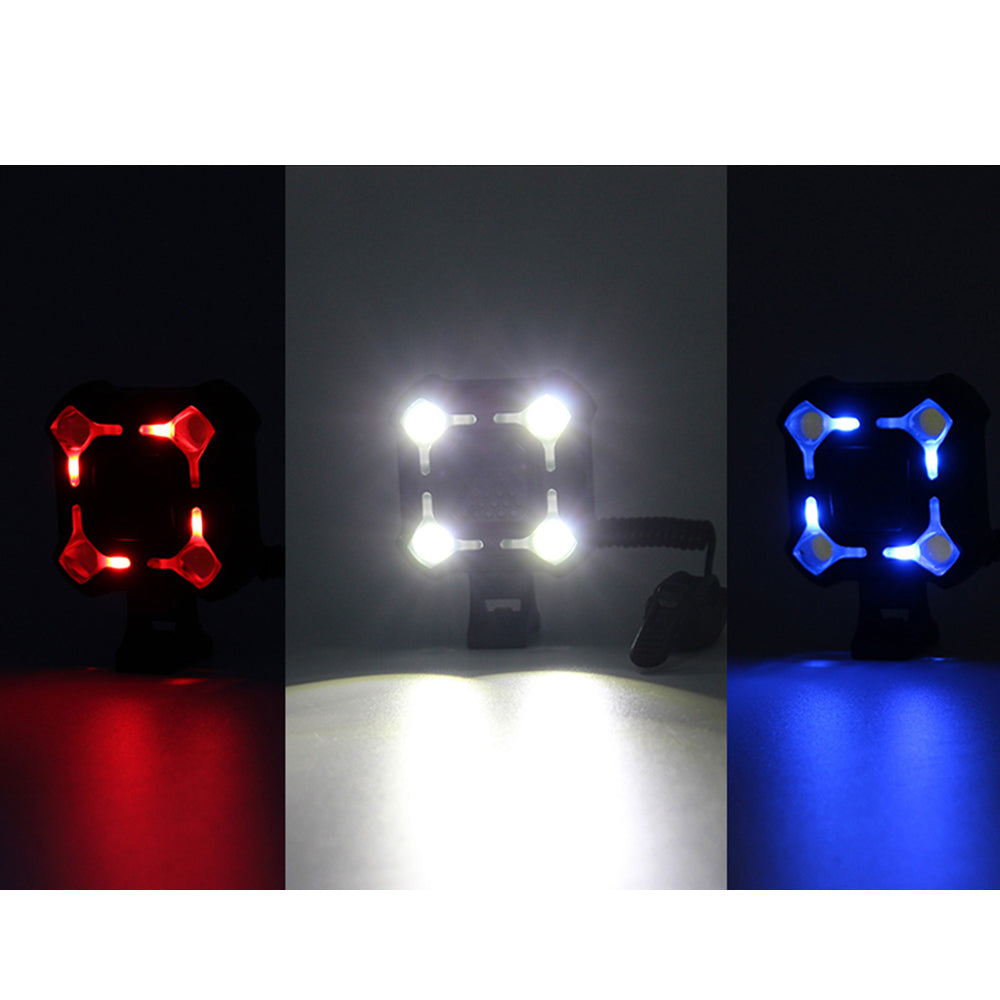 Sonnette Lumineuse 2-en-1 avec Commodo Guidon - Puissante