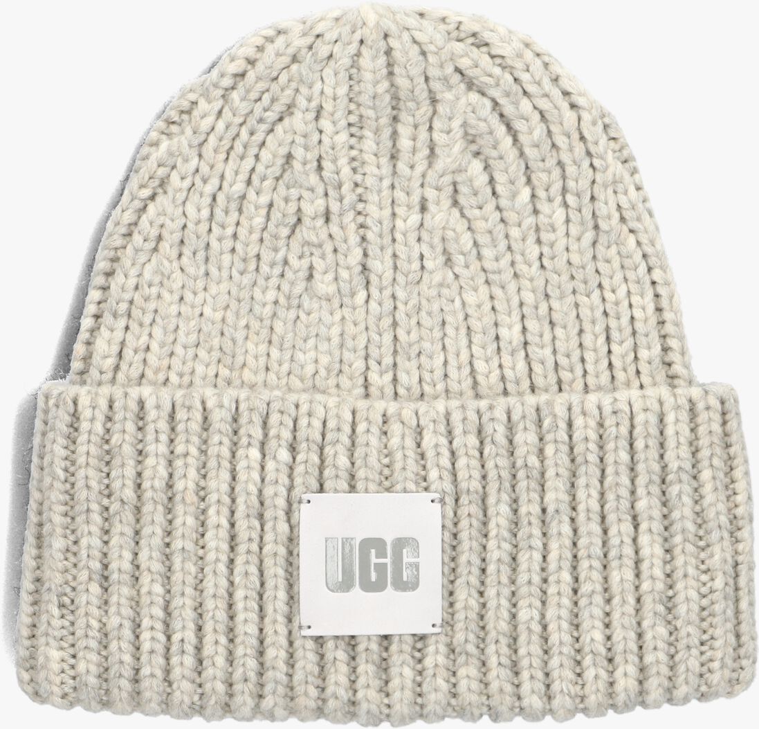 UGG grijze ugg muts chunky rib beanie