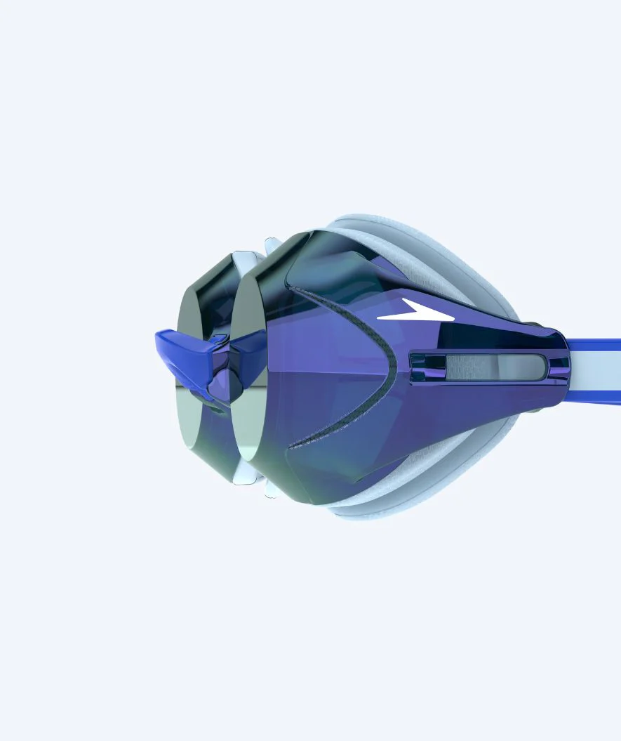 Speedo Elite svømmebriller - Vanquisher 3.0 Mirrored - Blå/mørkeblå