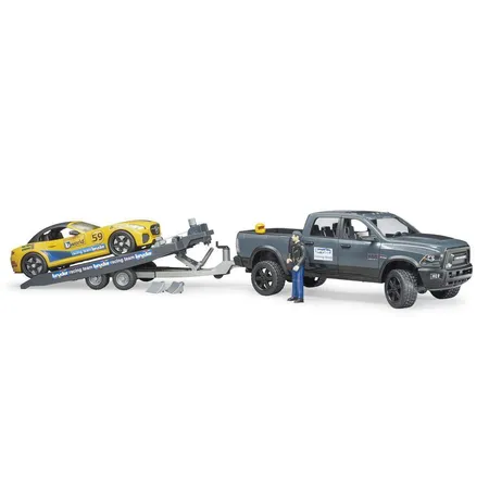BRUDER® 2504 RAM 250 Power Wagon und Roadster BRUDER® Racing Team