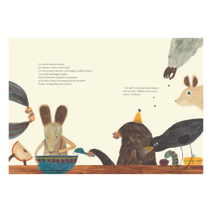 Helium Livre La Souris qui voulait faire une Omelette - D.Cali & M.Dek