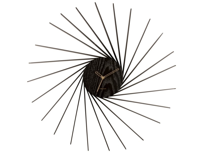 Wall Clock Helix XL KA5890BK Black