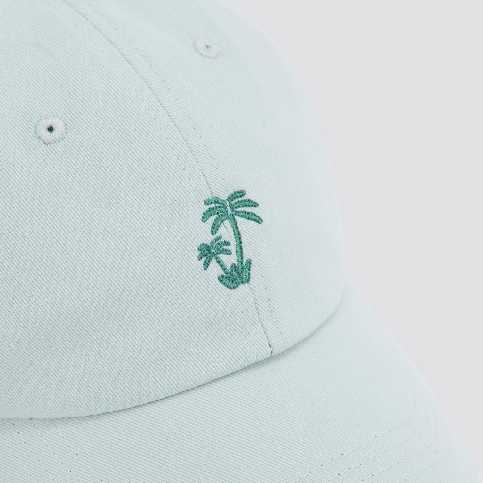 Casquette unie Bleu turquoise