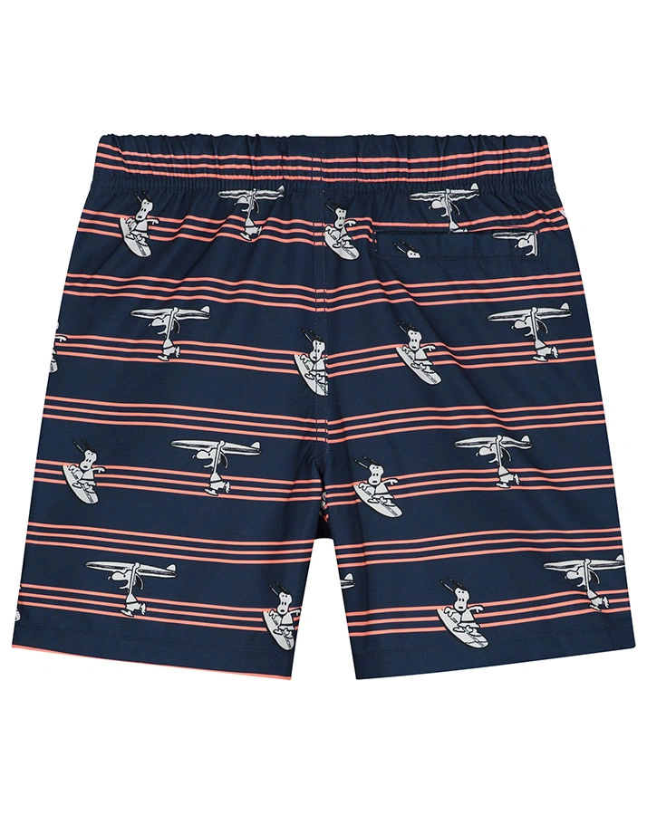 Badeshorts SNOOPY SURFER DUDE in dark navy