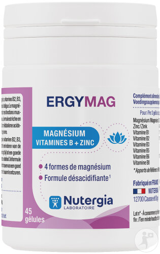 Nutergia Ergymag Magnésium 45 Gélules