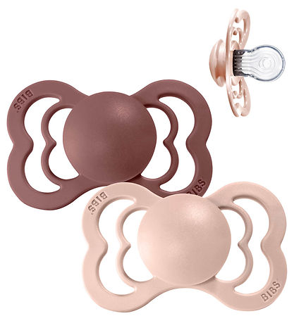 Bibs Supreme Schnuller - Gr. 2 - Silikon - Murmeltier & Rouge