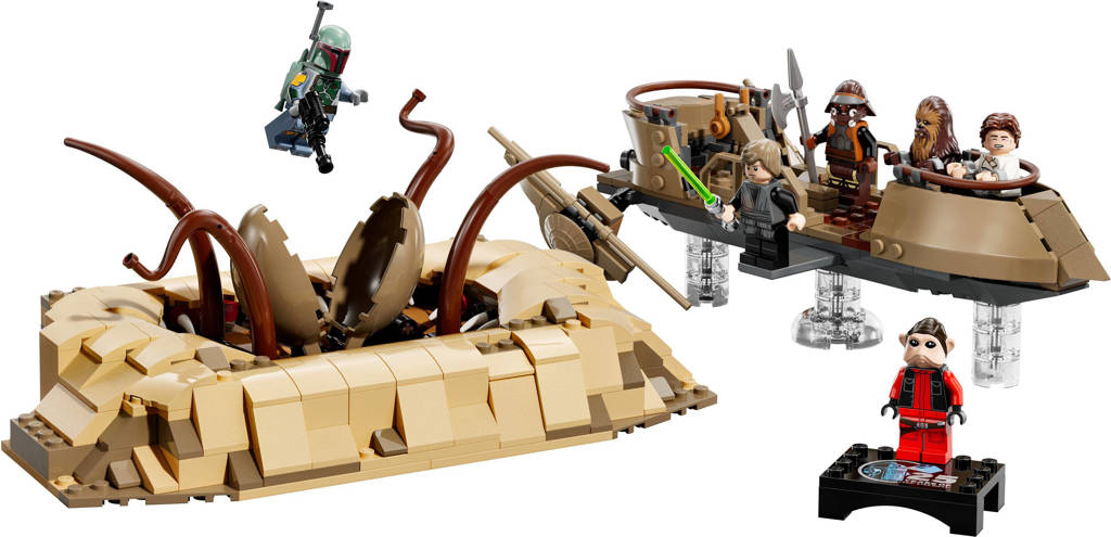 Nice set, but expensiveReturn of the Jedi Desert Skiff en Sarlacc-kuil Bouwbaar Voertuig Speelgoed 75396 Star Wars TM