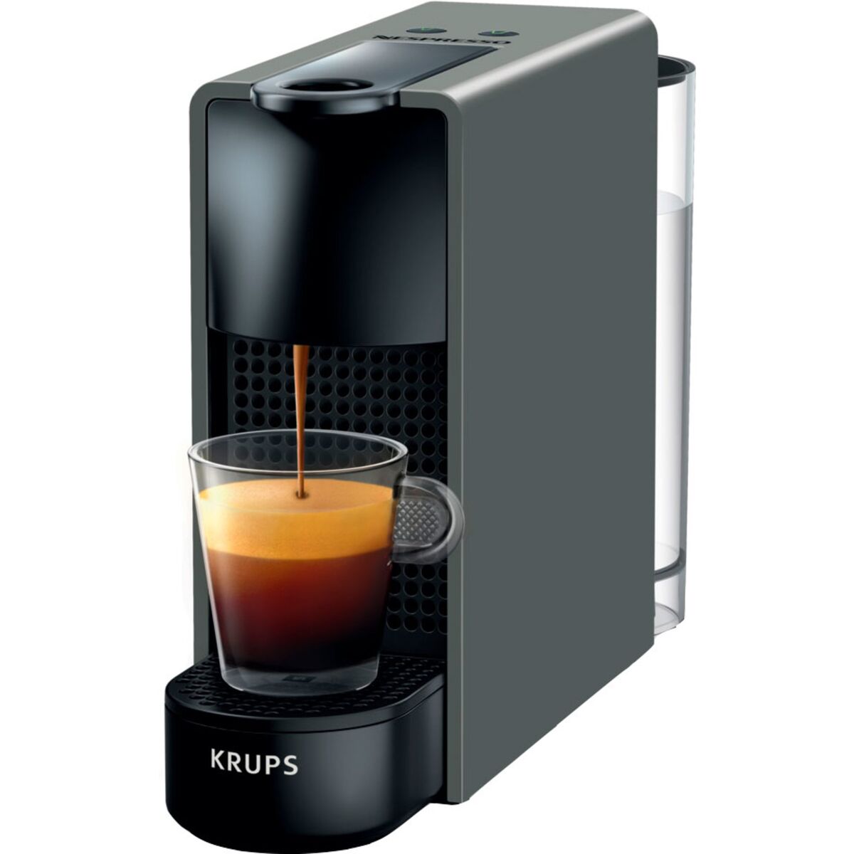 Essenza Mini kaffemaskin, 0.6 liter, grey