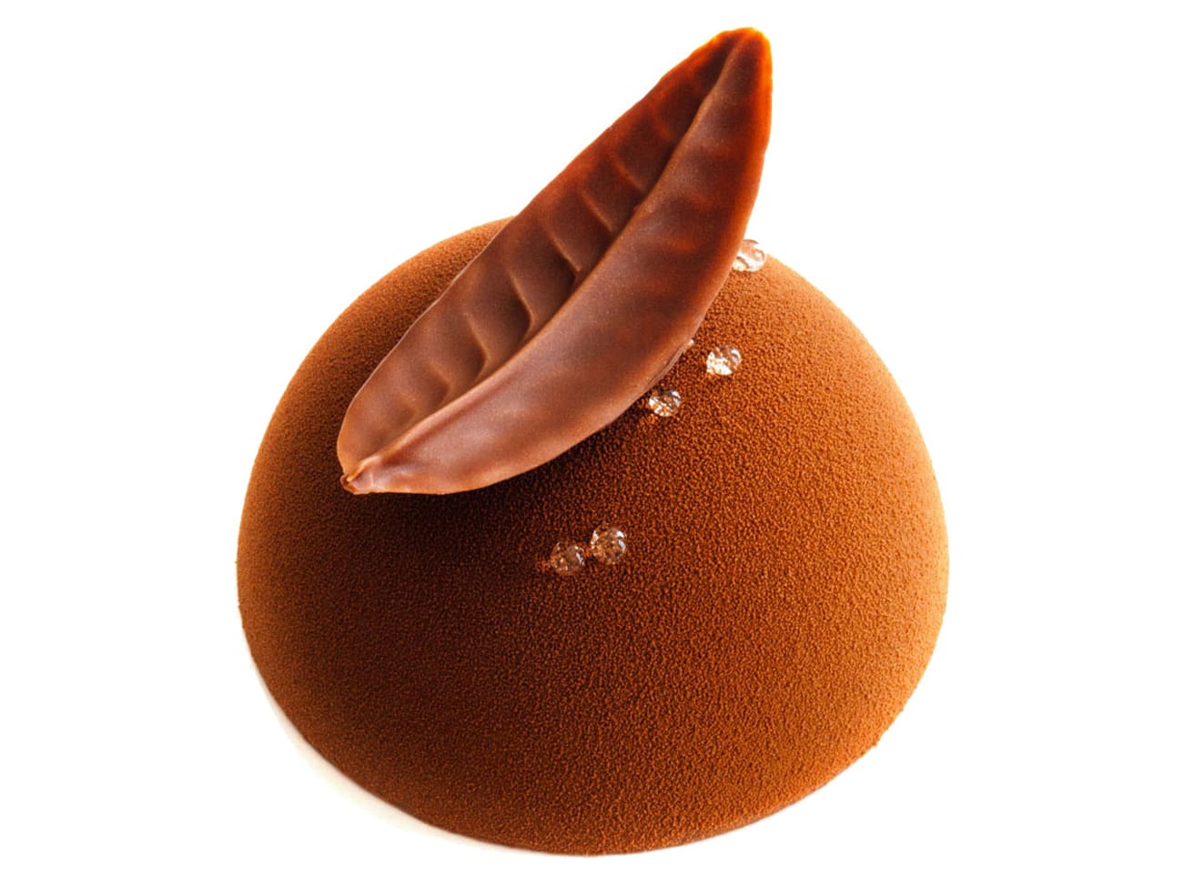 Peigne à chocolat - Décor plume - Martellato