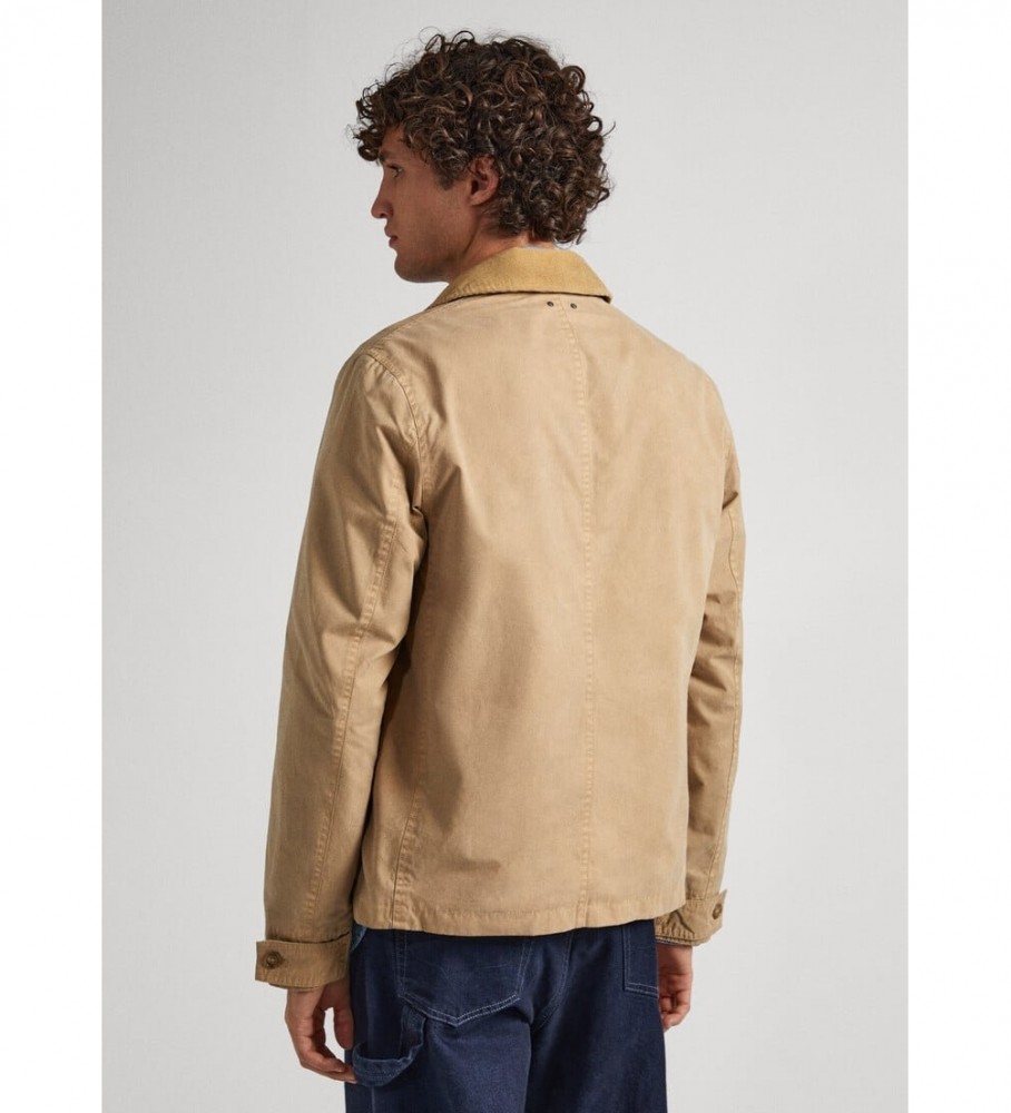 Jaqueta bege Baylor da Pepe Jeans